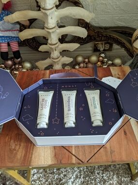 MONAT Trio Hand Cream Set - Lait De Coco, Gardenia, Matcha - Gift Boxed